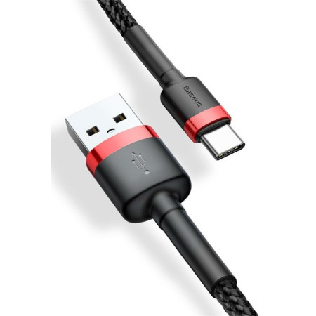Baseus Cafule USB A - USB C kabelis 2 m