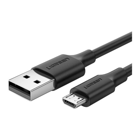 UGREEN 60137 USB 2.0 kabelis 1,5 m USB A - Micro-USB A Juodas