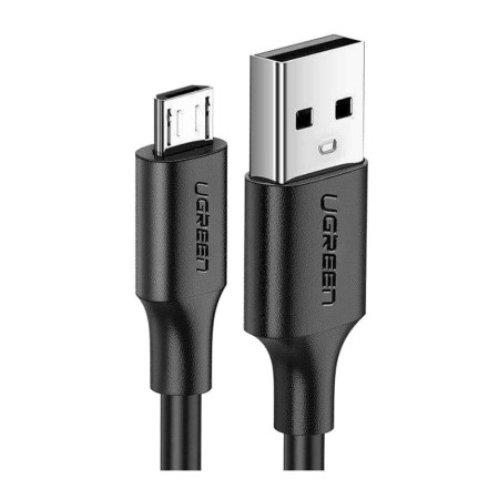 UGREEN 60137 USB 2.0 kabelis 1,5 m USB A - Micro-USB A Juodas