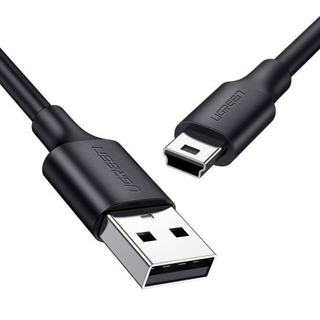 UGREEN USB kabelis – mini USB 480 Mbps 1,5m (juodas)