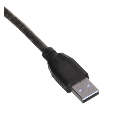 Savio USB 2.0 aktyvus prailginimo kabelis 10 m Juodas
