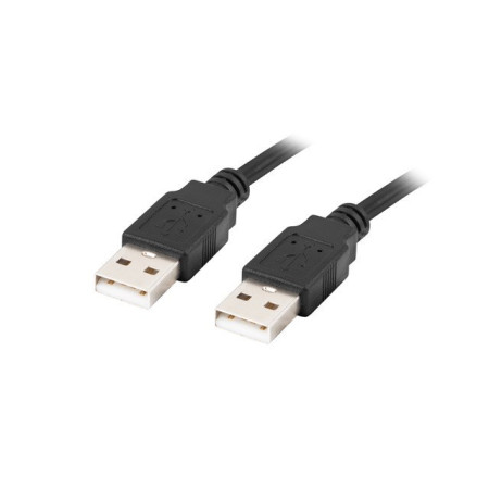 Lanberg USB 2.0 kabelis 1.8 m USB A Juoda