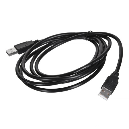 Lanberg USB 2.0 kabelis 1.8 m USB A Juoda