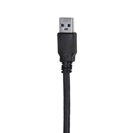 Lanberg CA-USBA-30CU-0010-BK USB kabelis 1m 3.0 USB A Juoda