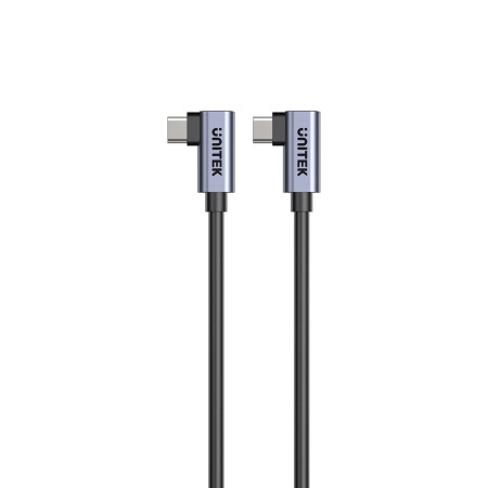 UNITEK C14147ABK01-1M USB C 90°/90° PD 100W M/M 1M