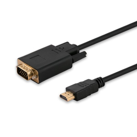 Savio CL-103 HDMI A tipo į VGA adapteris 1,8 m