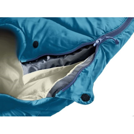 Deuter Little Star vaikų miegmaišis (95–130 cm) – bangų/kaulų spalvos