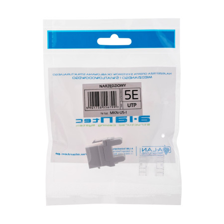 Q-LANTEC MKN-U5-1 RJ45 laido jungtis Balta
