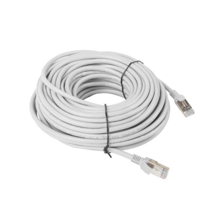 Lanberg RJ45 patchcord Cat5e UTP 20 m pilkas