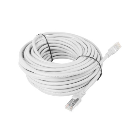 Lanberg tinklo kabelis RJ45, Kat. 5E, UTP, 15 M, Pilka