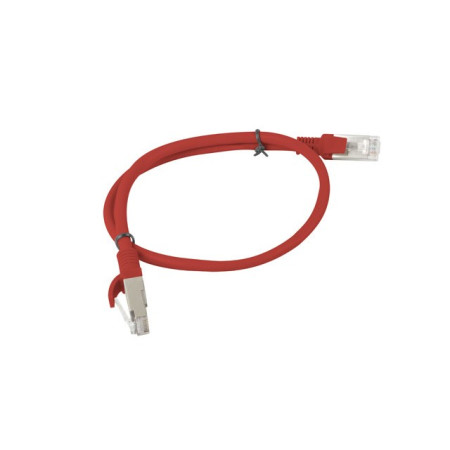 Lanberg PATCHCORD KAT.6 UTP 0.5M Raudonas 10-pak