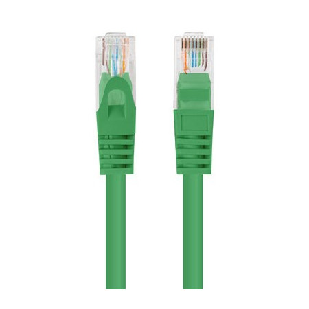 3M Žalias Patchcord Cat.6 UTP Fluke Passed Lanberg 10-vnt.