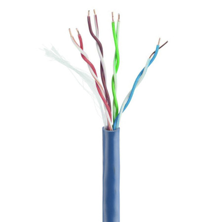 Gembird UPC-5004E-SOL-B tinklo kabelis 305m Cat5e U/UTP mėlynas