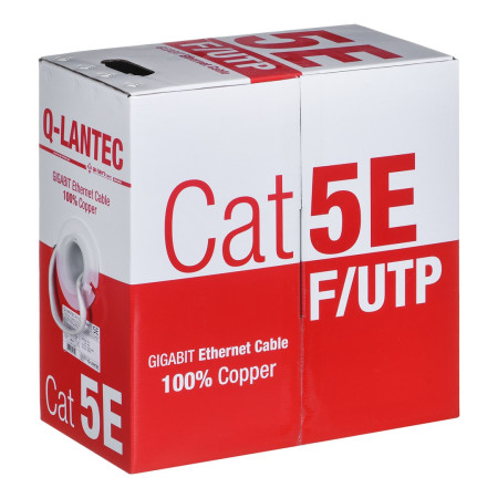 Alantec KIF5PVC305Q tinklo kabelis 305m Cat5e F/UTP pilkas