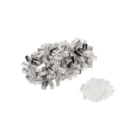 Lanberg PLS-6000 laido jungtis RJ-45 Nerūdijančiojo plieno, Permatomas