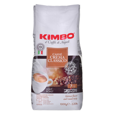 Kimbo Caffe Crema Classico 1 kg pupelių