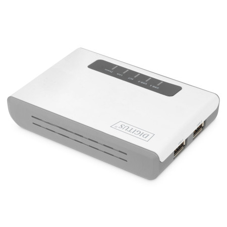 Digitus DN-13024 spausdinimo serveris Ethernet LAN / belaidis LAN Balta