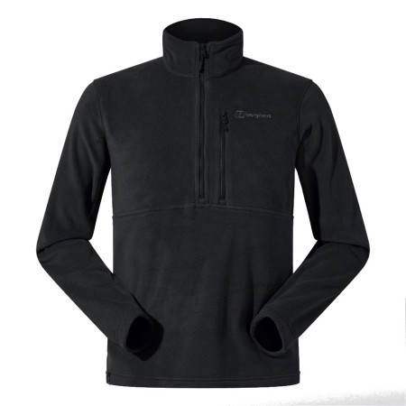Berghaus Prism Half Zip Polartec® Fleece - vyriškas fliso džemperis (juodas, dydis L)