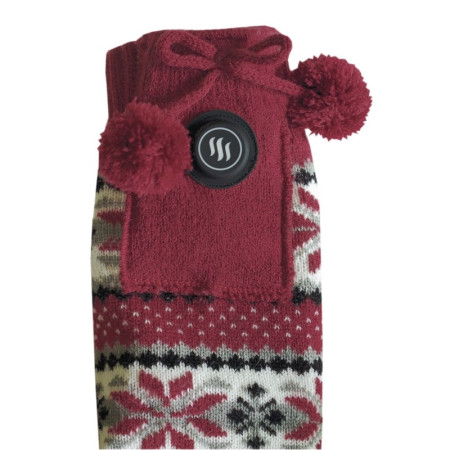 Glovii GQ5L minkštos aulinės šlepetės unisex stiliaus (bordo)