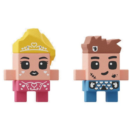 MARIOINEX Mini vaflių princesės fantazijos bokštas, 148 dalių