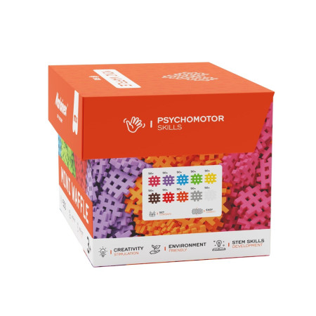 MARIOINEX mini vaflių statybiniai blokai, 500 vnt.