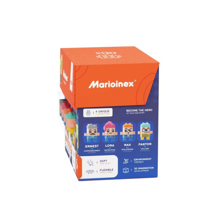 MARIOINEX Mini Vaflių Miesto Policijos Nuovados Statybiniai Blokai, 280 vnt.