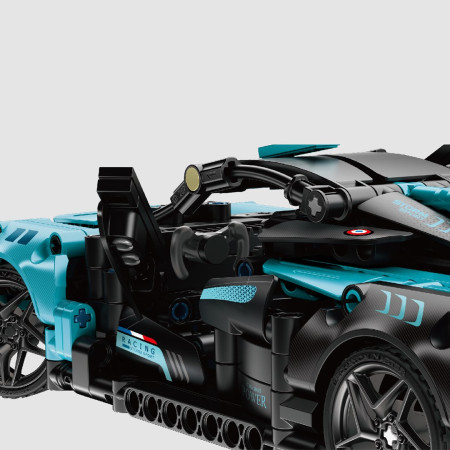 iM.Master RC Lenktyninis Automobilis, Mėlynas, 439 dalys