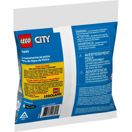 LEGO CITY 30693 Policijos vandens motoroleris