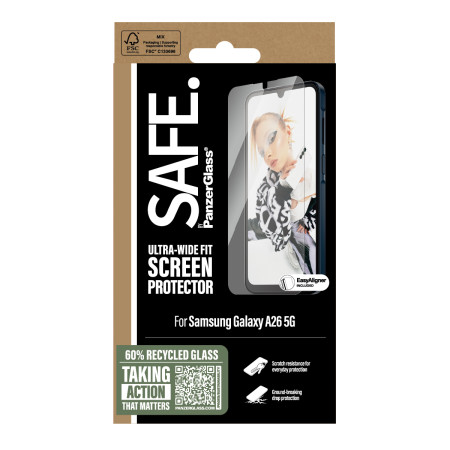 PanzerGlass SAFE. by ® Skaidri ekrano apsauga Samsung Galaxy A26 5G