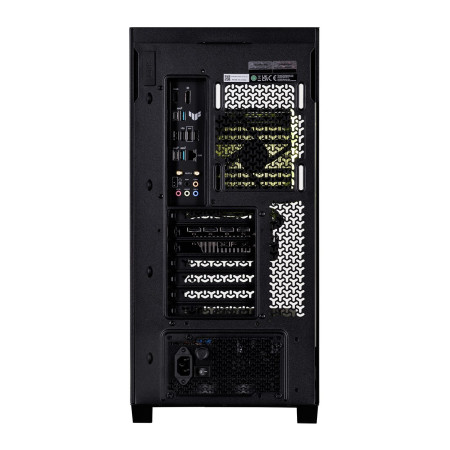Actina PC su AMD Ryzen™ 5 7500F, 32 GB DDR5, 1 TB SSD, AMD Radeon RX 7700 XT, Midi Tower, Juoda
