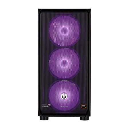 Actina PC AMD Ryzen™ 7 7700X, 32 GB DDR5, 2 TB SSD, NVIDIA GeForce RTX 5070 Ti, Midi Tower, Juoda