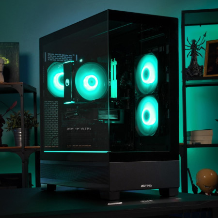 Actina PC AMD Ryzen™ 5 7600X 32 GB DDR5 1 TB SSD NVIDIA GeForce RTX 5070 Windows 11 Home Midi Tower Juoda