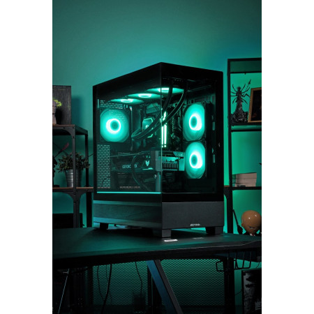 Actina PC AMD Ryzen™ 7 7800X3D 32 GB DDR5 1 TB SSD NVIDIA GeForce RTX 5070 Ti Windows 11 Home Midi Tower Juoda