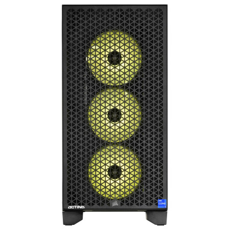 Actina PC Intel® Core™ i5 13600KF 32 GB DDR5 2 TB SSD GeForce RTX 4070 Ti Midi Tower Juoda