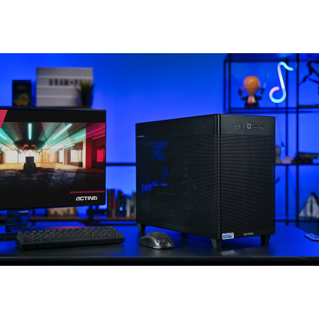 Actina PC AMD Ryzen™ 7 8700F 32 GB DDR5 1 TB SSD AMD Radeon RX 9060 XT Mini Tower Juoda