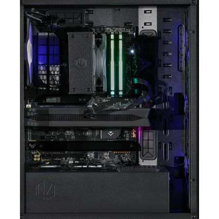 Actina PC AMD Ryzen™ 7 7700, 32 GB DDR5, 1 TB SSD, NVIDIA GeForce RTX 5060 Ti, Midi Tower, Juoda