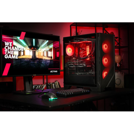 Actina PC Intel Core Ultra 9 285, 64 GB DDR5, 2 TB SSD, NVIDIA GeForce RTX 5080, Windows 11 Home, Midi Tower, Juoda