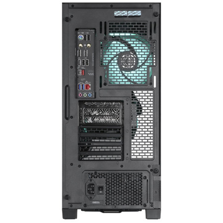 Actina PC su AMD Ryzen™ 7 7800X3D, 32 GB DDR5, 1 TB SSD, AMD Radeon RX 7900 XTX, Midi Tower, Juoda