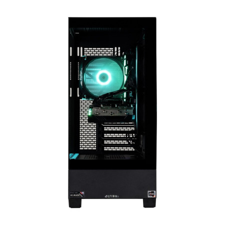 Actina PC su AMD Ryzen™ 5 7600, 32 GB DDR5, 1 TB SSD, AMD Radeon RX 7700 XT, Midi Tower, Juoda