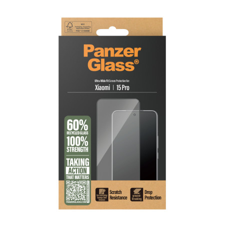 PanzerGlass ® Ekrano Apsauga Xiaomi 15 Pro