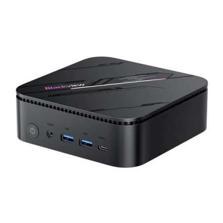 Blackview MP100 Pro Mini PC su i9-12900H, 16 GB, 512 GB SSD, juodas