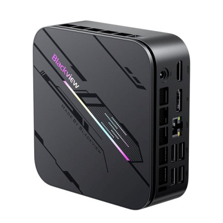 Blackview MP100 Pro Mini PC su i9-12900H, 16 GB, 512 GB SSD, juodas
