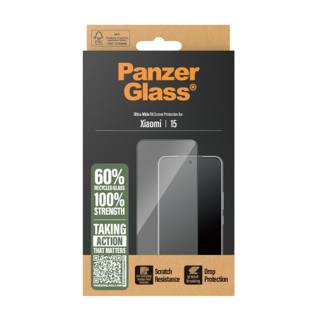 PanzerGlass ® Ekrano Apsauga Xiaomi 15