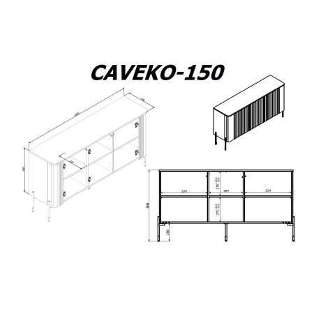 Cama VERA 471005 komoda