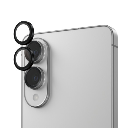 PanzerGlass® Hoops® Kameros objektyvo apsaugos stiklas juodas Samsung S25 Edge