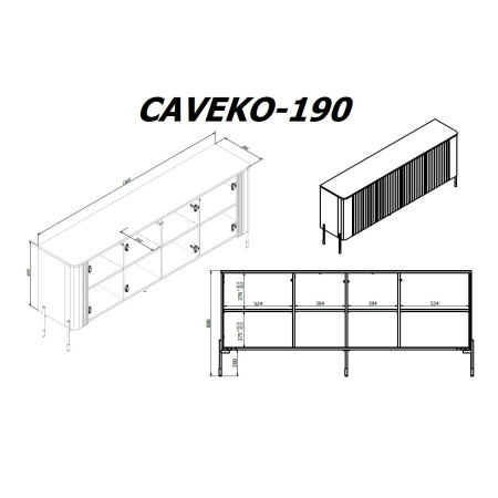 Cama VERA 471008 komoda
