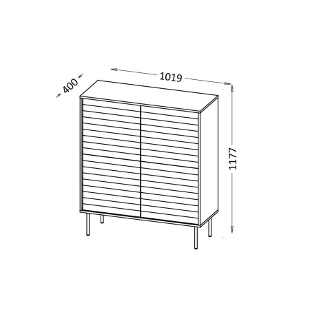Cama CORTINA 490313 komoda