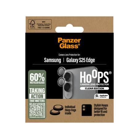 PanzerGlass ® Hoops® Kameros Lęšio Apsauga Samsung S25 Edge