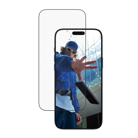 PanzerGlass ® Ekspozicijos Apsauga iPhone 17 Pro Max | Ultra-Wide Fit su EasyAligner