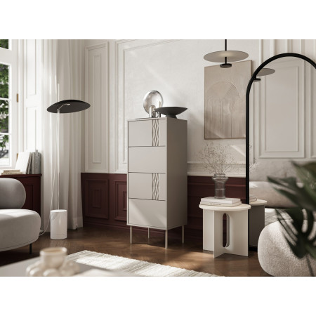 Cama 4S TRESSE komoda 50x40x125 kašmyro matinis